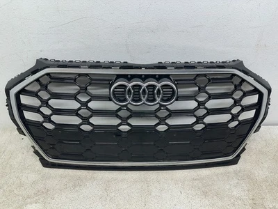2021-2025 AUDI Q5 FRONT UPPER CENTER RADIATOR GRILLE GRILL W/ EMBLEM BADGE OEM Foto 1 de 4