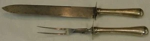 Old French by Gorham Sterling Silver Roast Carving Set 2-Piece (Knife and Fork) - Picture 1 of 2