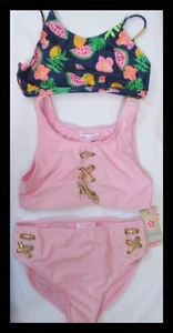BMagical 3 Pc Girls Bathing Suit Size 12 NEW - Picture 1 of 3
