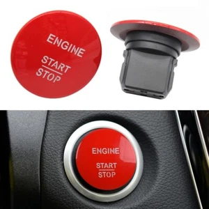 MERCEDES Pulsante Tasto Start Stop Engine Accensione Messa in Moto Keyless ROSSO - Foto 1 di 7