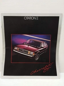 👉 1984 Chevrolet CITATION Dealership Showroom Sales Brochure - Chevy NOS 84 OEM - Picture 1 of 4