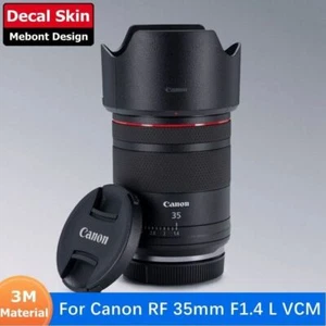 Mebont Aufkleber Skin für Canon RF 35mm F1.4 L VCM Objektiv Aufkleber Vinyl Wrap Film Coat - Bild 1 von 63
