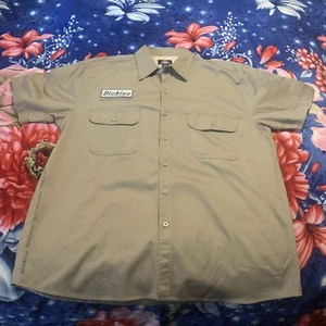 Dickies "Work Clothes" beige Mechaniker Workwear mit Rückendesign Herren Gr. XL - Bild 1 von 10
