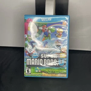 New Super Mario Bros. U (SIN DISCO) Obra de Arte Completa con Manual e Insertos - Imagen 1 de 9