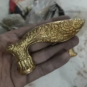 Mango de diseño de hoja antigua victoriana de regalo para mujer para bastón de madera - Imagen 1 de 5