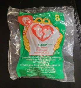 TY SCOOP THE PELICAN TEENIE BEANIE BABIES (MCDONALD'S TOY) NEW SEALED VINTAGE - Picture 1 of 2