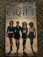 The Craft (1996) VHS, Columbia Tristar Home Video, CULT DRAMA FANTASY HORROR