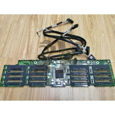 1PCS Used Dell R910 16 X 2.5" Slot Hard Drive Backplane J565K 0J565K With Cable - Image 1 of 3