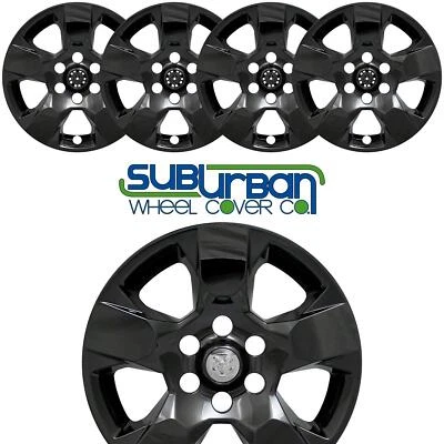 2019-2024 Ram 1500 Big Horn Tradesman IMP-435BLK 18 英寸亮面黑色车轮套装 — 第 1/4 张图片