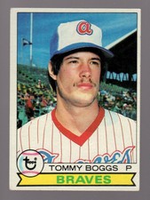 1979 Topps Tommy Boggs Baseball Card Atlanta Braves