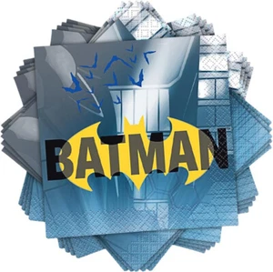 Batman party Beverage Napkin 12cm - Picture 1 of 2