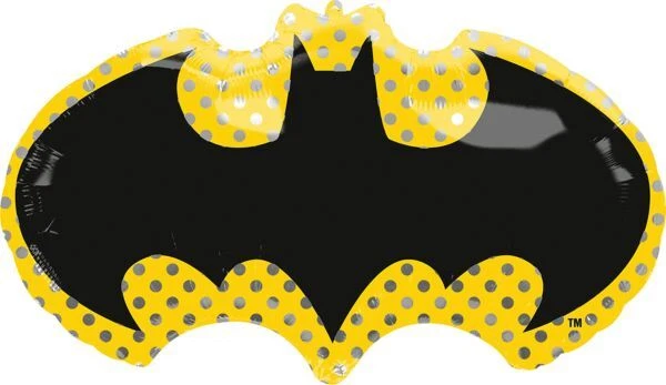 Batman 30'' Anagram Balloon Birthday Party Decorations Supplies - Image 1 of 1