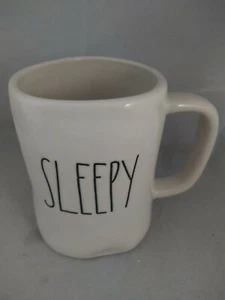Rae Dunn SLEEPY Mug Artisan Collection by Magenta Beige Coffee Mug Tea Cup - Picture 1 of 3