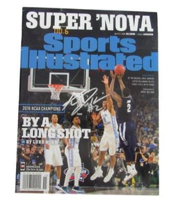 Revista ilustrada deportiva Super Nova 2016 firmada por Kris Jenkins JSA 135686 - Imagen 1 de 5