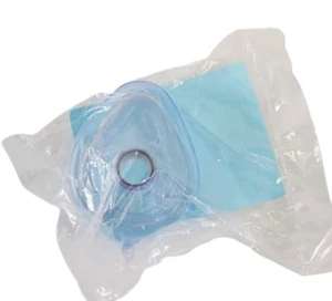 Westmed Disposable Anesthesia Mask Adult Medium Transparent w/Check Valve - Picture 1 of 5