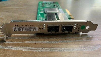 Adaptador QLOGIC / HP 2 puertos PCIe x8 Full Ht 8 Gb FC QLE2562-HP AJ764-63002 Foto 1 de 3