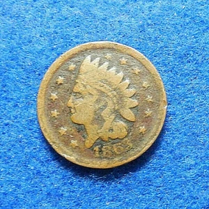 1863 Civil War Token: C.DOSCHER Grocer Store Card New York NY Not One Cent💎 - Picture 1 of 2