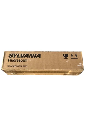 Case of 30 Sylvania 17 watt Florescent bulbs 22137-9 T-8 med bi-pin F017/841/eco - Image 1 of 3