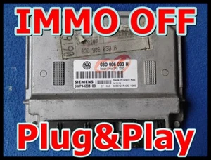 VW Fox 1.2 IMMO OFF/PLUG&PLAY 03D906033H - 5WP44238 /Deu - 2 Arbeitstage - Bild 1 von 3