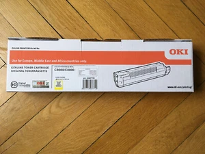 Toner yellow für OKI 8600 8800 neu und originalverpackt - Bild 1 von 1