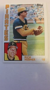 1984 TOPPS RICH HEBNER #433 NM - Picture 1 of 1