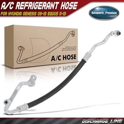 New A/C Refrigerant Discharge Hose for Hyundai Genesis 2009-2013 Equus 2011-2013 - Image 1 of 4