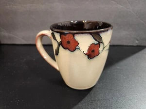Mikasa Gourmet Basics Desert Bloom - Stoneware Coffee/Tea Cup - Picture 1 of 4