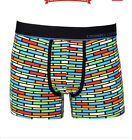 Unsimply Stitched Colorful Brick Stripe Boker Brief Size  Xl Gay Interest