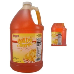 Snappy Popcorn Oil Butter Burst Best Oil for Popping Popcorn Movie Theater1 Gal. - Picture 1 of 4