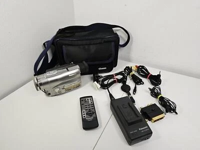 Panasonic NV-DS8B Mini DV Digital Camcorder w/Charger + Battery + Case - Image 1 of 4
