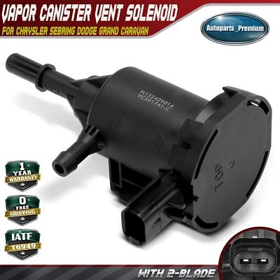 Válvula de purga de bote de vapor para Chrysler Sebring 200 Dodge Grand Caravan Jeep Ram Foto 1 de 4
