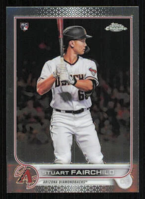 2022 Topps Chrome #156 Stuart Fairchild Rookie - Image 1 of 2