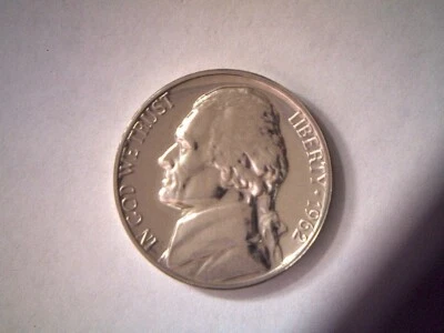 1962 5C Proof Jefferson Nickel **Free Shipping** - Image 1 of 2