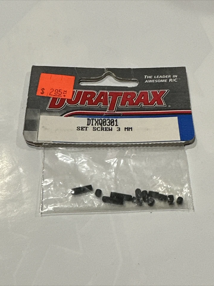 Duratrax DTXQ0301 3mm (DIA) Metal Set Screw Assortment (12) - Image 1 of 1