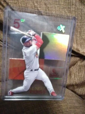 Albert Pujols 2003 E-X Short Print #81 Fleer Skybox EX Acetate - Image 1 of 3