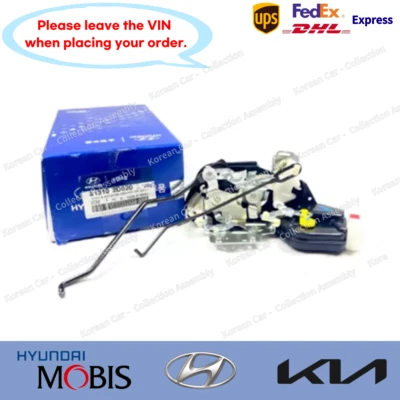 Оригинальный передний левый привод дверного замка 813102D020 для Hyundai Elantra 2001-2002 - Изображение 1 из 3