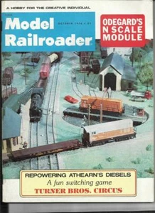Modelleisenbahn Oktober 1976 Szenische Effekte mit Pinienrinde & Turner Bros Circus - Bild 1 von 1