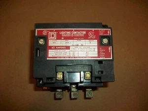 Square D Lighting Contactor 8903SP02 80% Contacts 120v USED - Picture 1 of 7