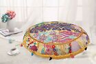 Round Mat  Vintage Patchwork Floor Pillow Memory Pillow Pad 40 in