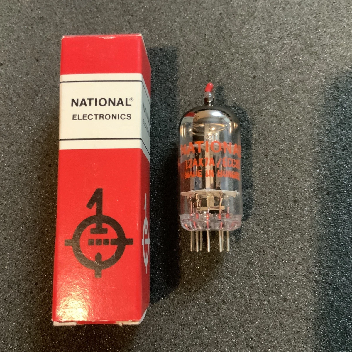 RARE Matched Pair (2) Tungsram NOS 6BL8/ECF80/6F1P/~7199 Tubes
