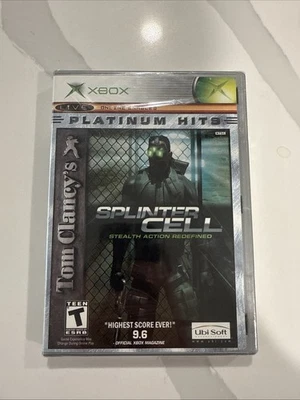 Tom Clancy's Splinter Cell (Microsoft Xbox, 2002) Platinum Hits - Image 1 of 4