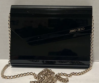 Bolso de noche Jimmy Choo 'Candy' acrílico negro Foto 1 de 4