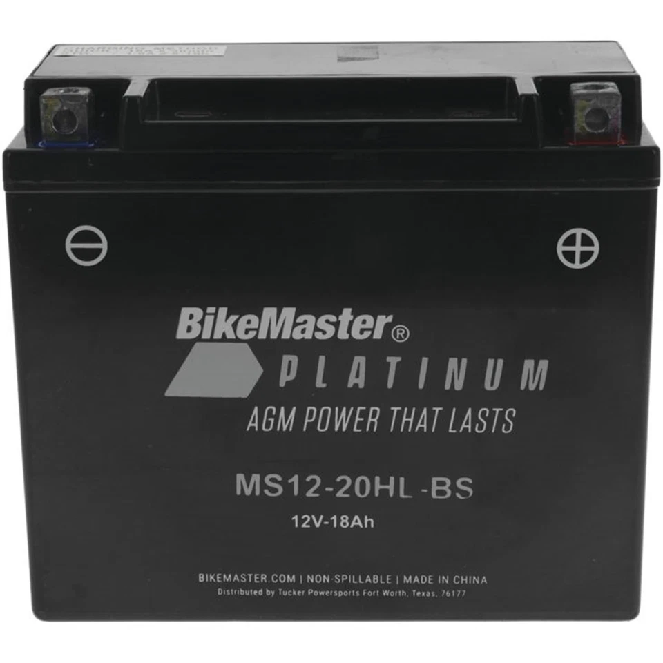 BikeMaster AGM Battery MS12-20HL-BS MS12-20HL-BS - Imagem 1 de 3