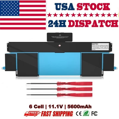 Batería A1437 A1425 para Apple MacBook Pro 13" finales de 2012 principios de 2013 EMC 2557 2672 Foto 1 de 4