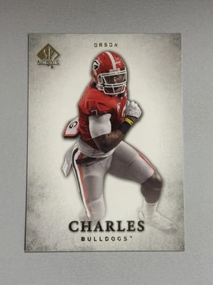 Orson Charles 2012 SP Authentic Georgia Bulldogs #78  P167 - Image 1 of 2