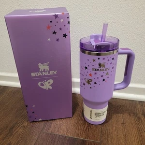 Taza apagadora Stanley x Olivia Rodrigo Collab Galaxy púrpura 40 oz RARA nueva en caja - Imagen 1 de 3