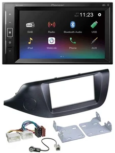 Pioneer DAB MP3 2DIN Bluetooth USB Autoradio für Kia Ceed (ab 12) schwarz - Bild 1 von 8