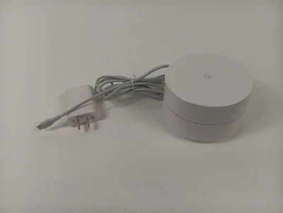 Google Home Nest Wifi AC-1304 Mesh Router & AC Adapter Bundle | Tested & Reset P - Image 1 of 4