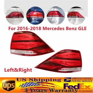 LED Tail Light Left & Right Side For 2016 2017 2018 Mercedes-Benz GLE350 GLE400 - Picture 1 of 15