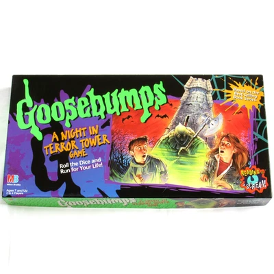 Goosebumps A Night In Terror Tower Board Game 1996 99% Complete No Manual - Image 1 of 4